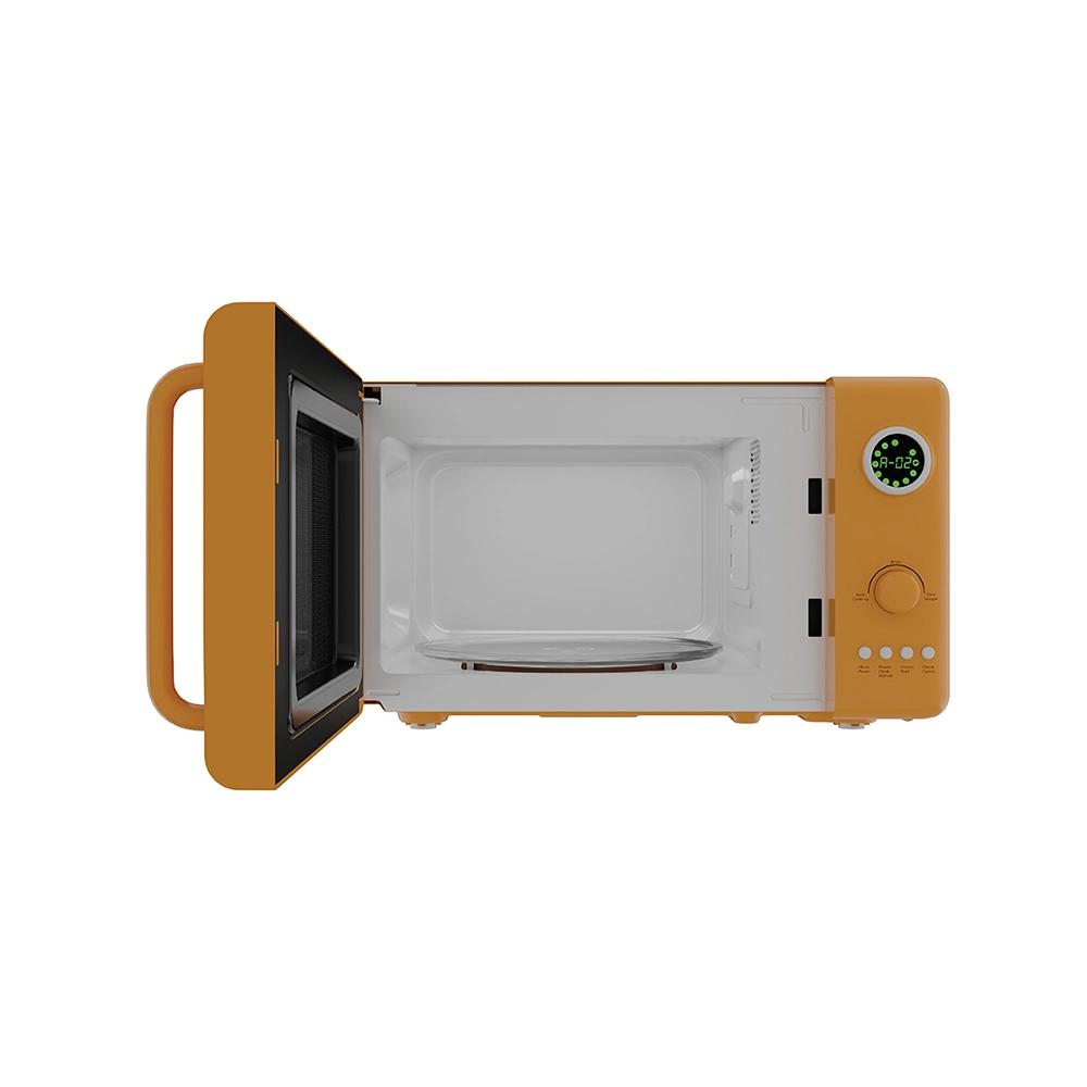 Haier Vogue 20L Peach Solo Microwave Oven with Auto Cook Menus I Digital Display